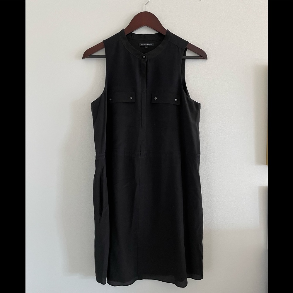 Madewell Broadway & Broome black sheath dress | 2